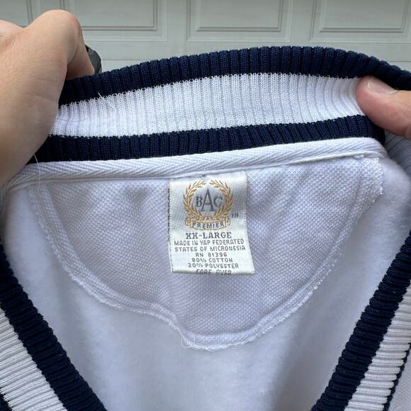 Vintage 90s Men's Clydesdale Horse V-Neck Crewneck Size XXL - Picture 6 of 6